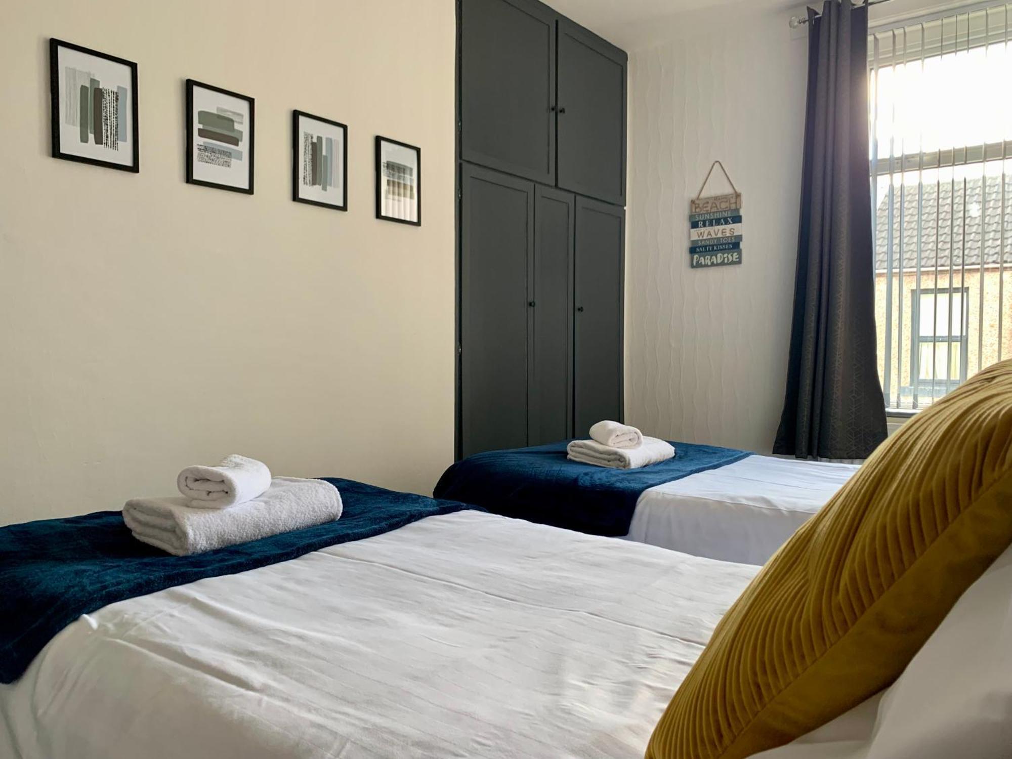Cheerful - 3 Bed - Serviced Accommodation - In Heart Of Northumberland - Sleeps 6 Bebside 외부 사진